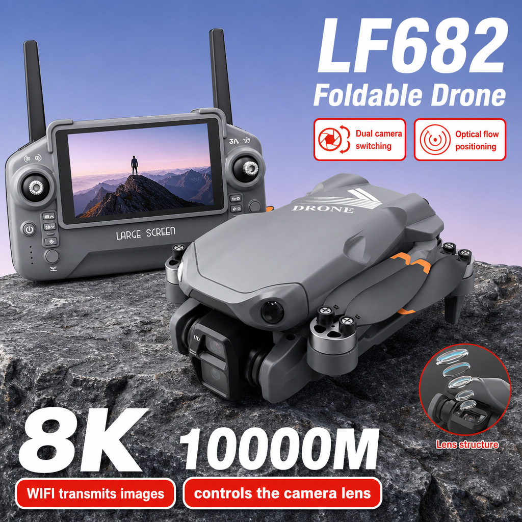Drone Dji Rc Pro - Luchtfoto LF682 Drone 8K HD Dubbele