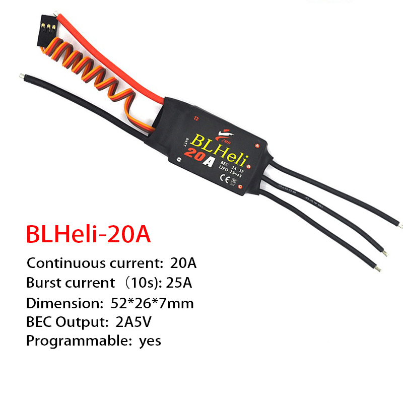 1-3 Stuks Borstelloze ESC BLHe - Drone Rc Toy recensie en prijs