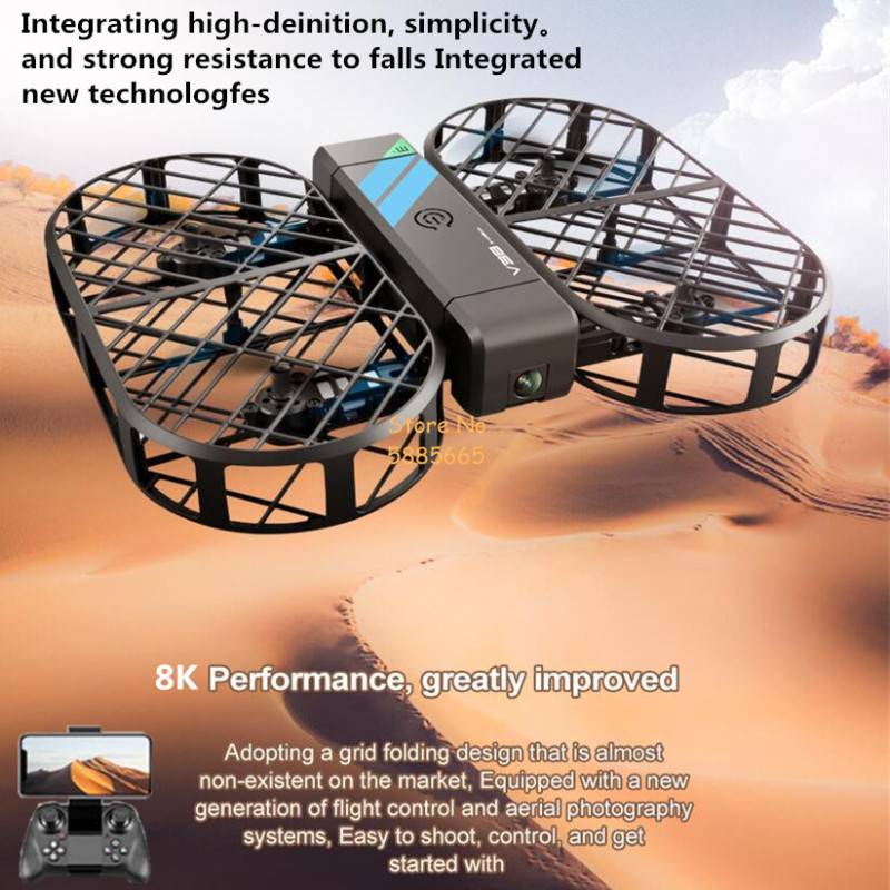 8K HD-camera 360° °   Bescherm - Drone Ae Rc recensie en prijs