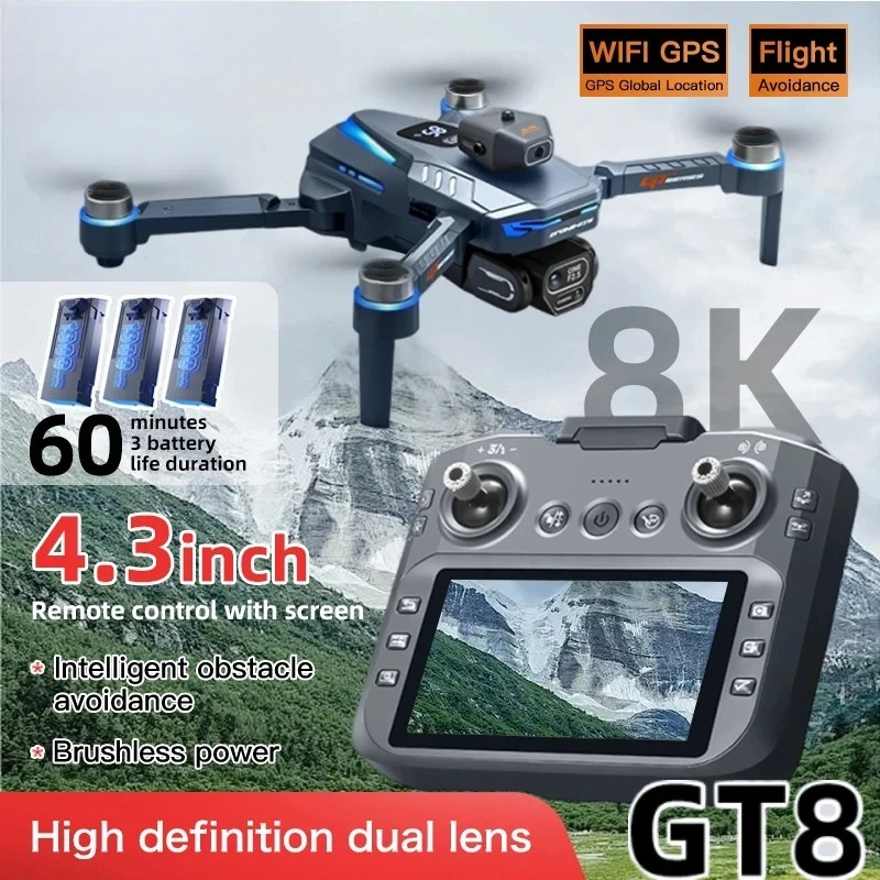 Originele GT8 Drone 8K Profess - Jjrc Drone X12 recensie en prijs